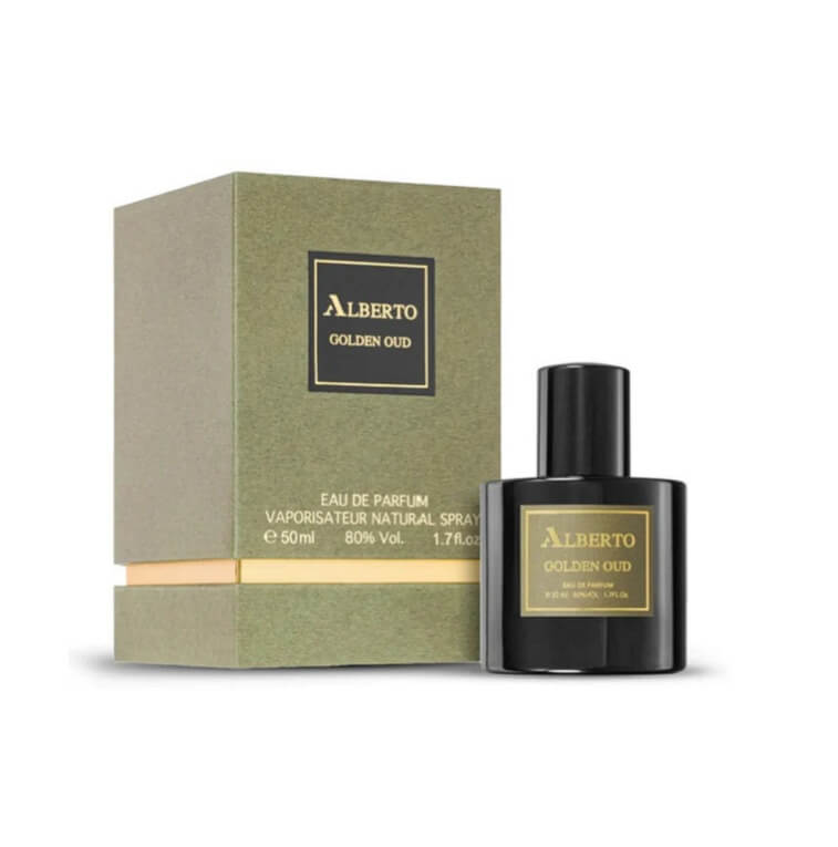 Alberto Perfume By Golden Oud For Unisex Edp 100ml, Original