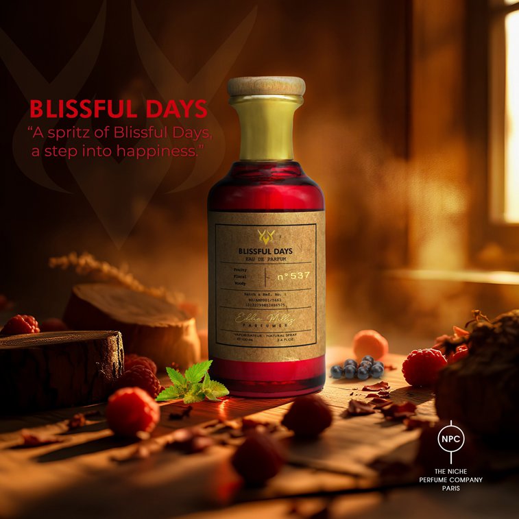 Blissful Days Perfume For Men Women, Luxury Scent Original Perfume 100ml