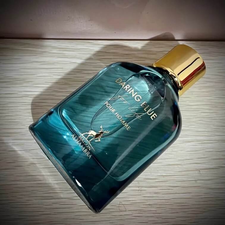 Daring Blue Perfume by Maison Alhambra For Men 100ml - Image 2