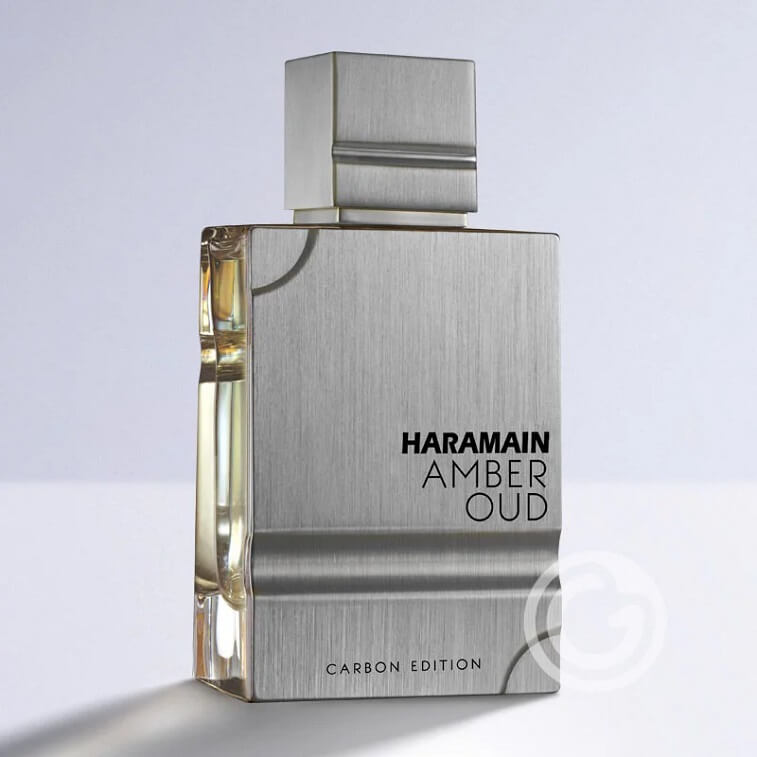Haramain Amber Oud Carbon Edition Perfume, Long Lasting Scent 100ml, Original