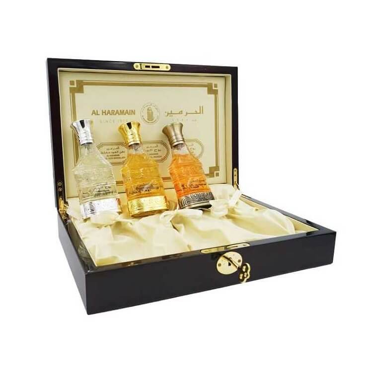 Haramain Majmuath Al Arab Perfume, 3pcs Gif Set Parfum- 55ml