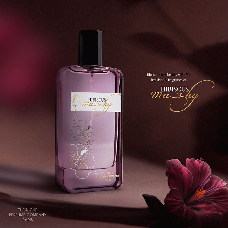 Hibiscus Musky Perfume For Men Women, Very Spicy Musky Original Scent 100ml