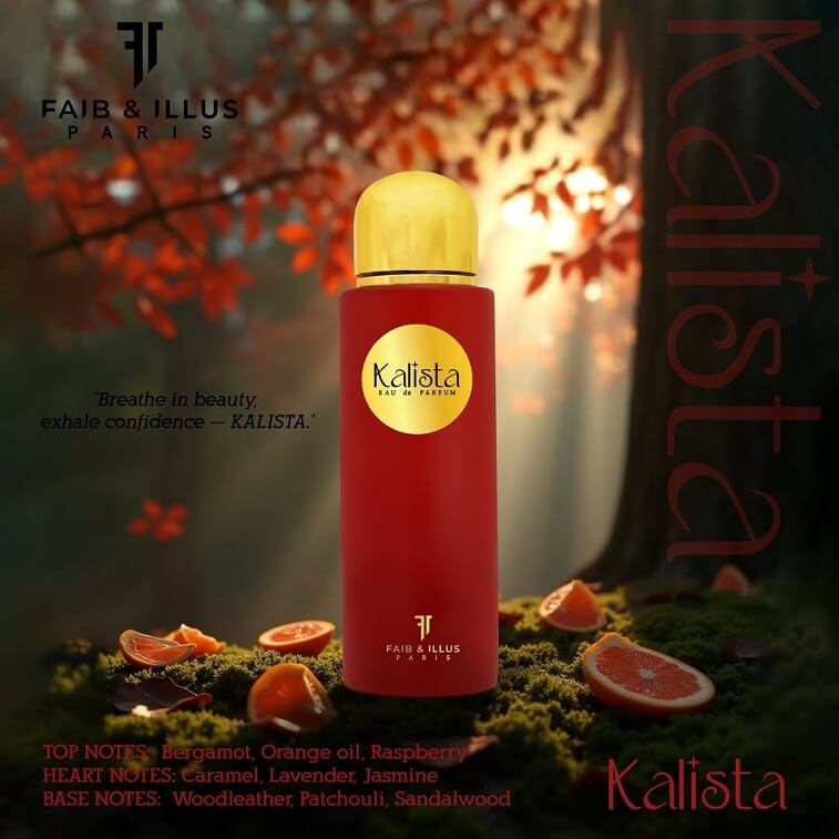 Kalista Perfume For Men Women Ultimate Fragrance with A Floral Heart, Original