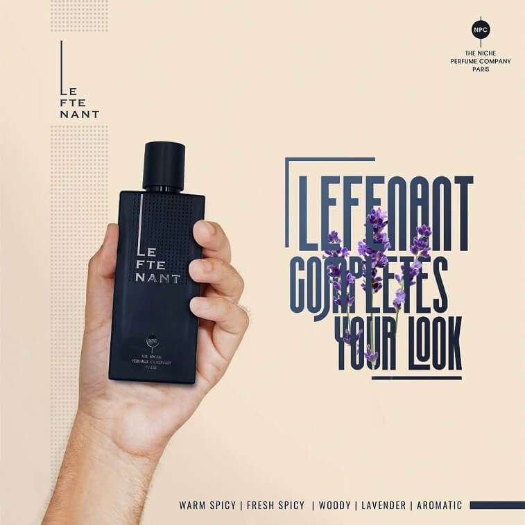 Leftenant Perfume Original For Men & Women, Strong Fragrance Luxury Scent