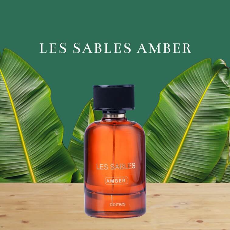 Les Sables Amber Perfume By Domes, Long Lasting 100ML, Original