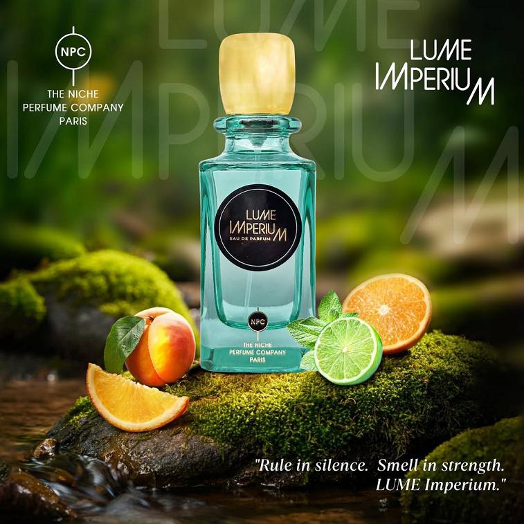 Lume Imperium Perfume For Men Women, Luxury Lemon Mint Scent, Original