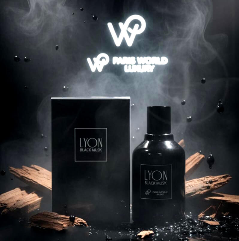 Lyon Black Musk Perfume For Men Women By Paris World 85ML, Original