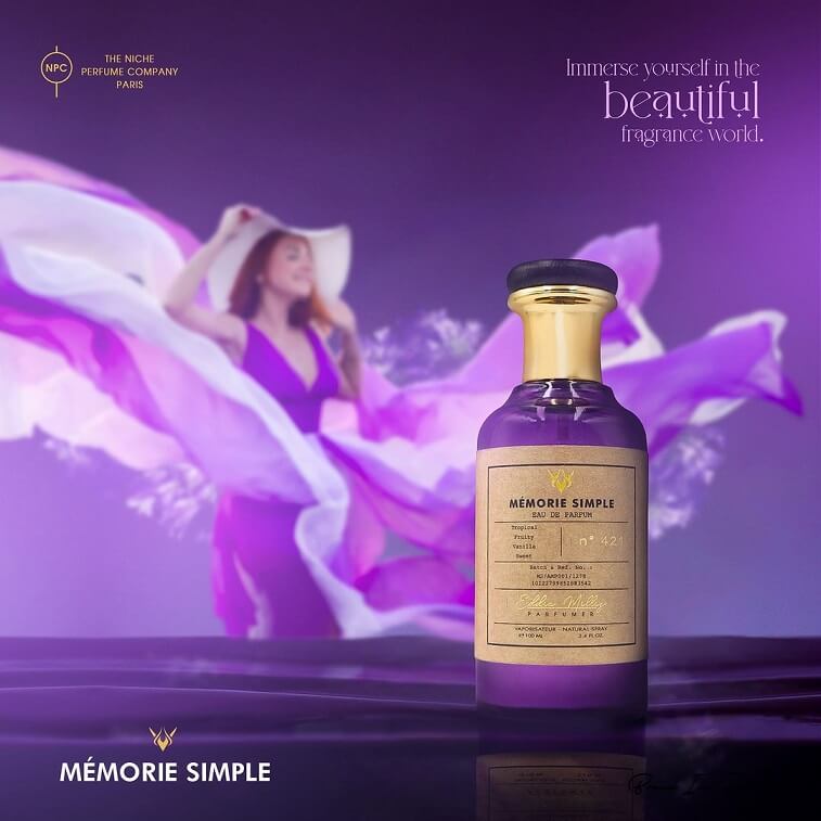 MÉMORIE SIMPLE Perfume for Men Women, 100% Original Scent