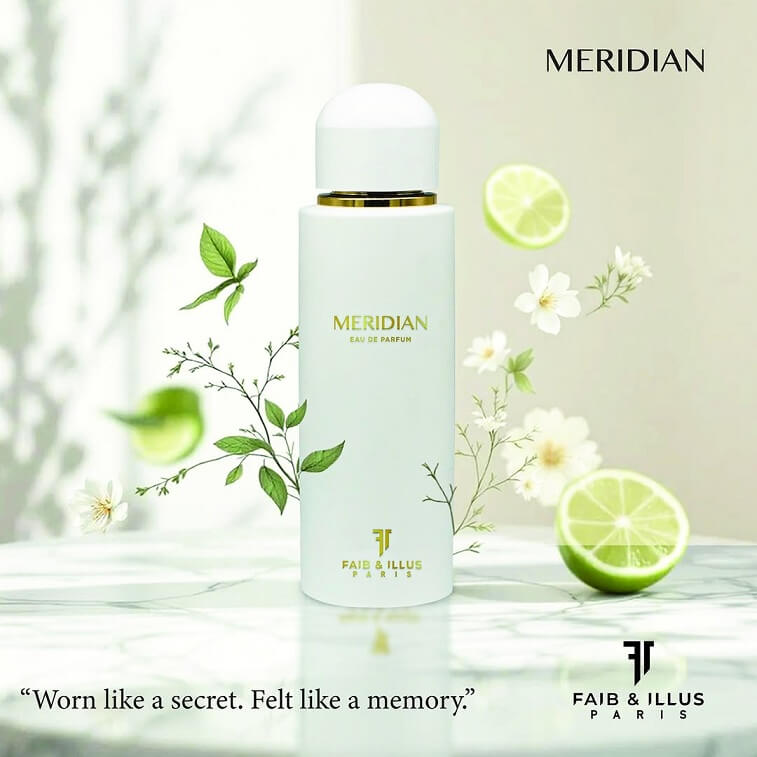 Meridian Perfume For Men Women With Strong Amber Floral Scent, Original