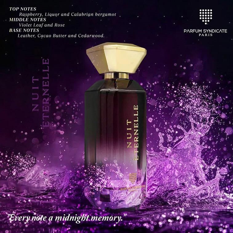 Nuit Eternelle Perfume For Women, Strong Fragrance With Vip Smell, Original