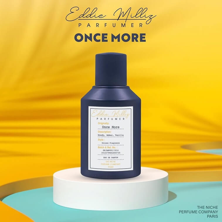 Once More Perfume For Men Women by Eddie Milliz, Luxury Scent Original