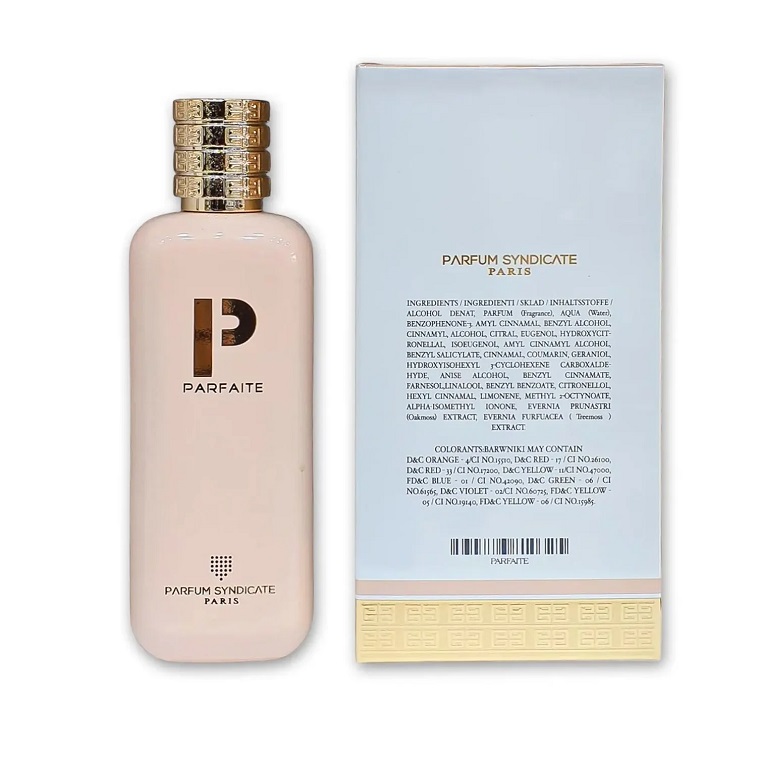 Parfaite Perfume for Women by The Niche Perfume Company Paris 100ml