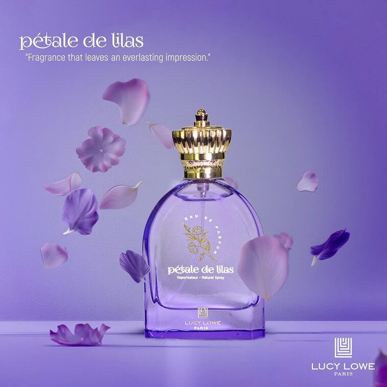 Petale de Lilas Perfume For Men Women With Floral fragrance 100ML, Original