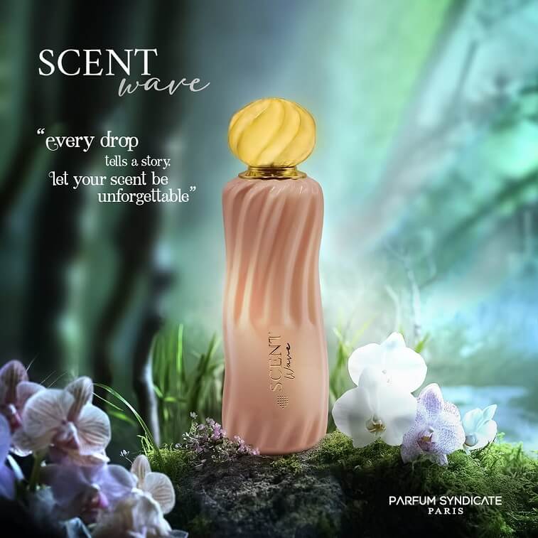 Scent Wave Perfume For Men Women, Luxury Fragrance Orange Scent, Original